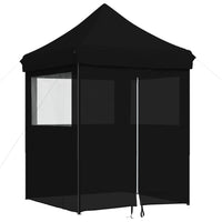 Partytent Inklapbaar Pop-Up Zwart