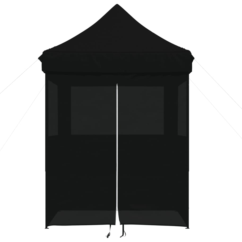 Partytent Inklapbaar Pop-Up Zwart