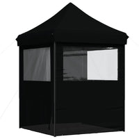 Partytent Inklapbaar Pop-Up Zwart