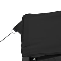 Partytent Inklapbaar Pop-Up Zwart