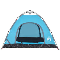 Tent Snelontgrendeling Blauw