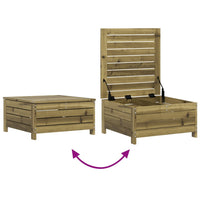 3-Delige Loungeset Geïmpregneerd Grenenhout