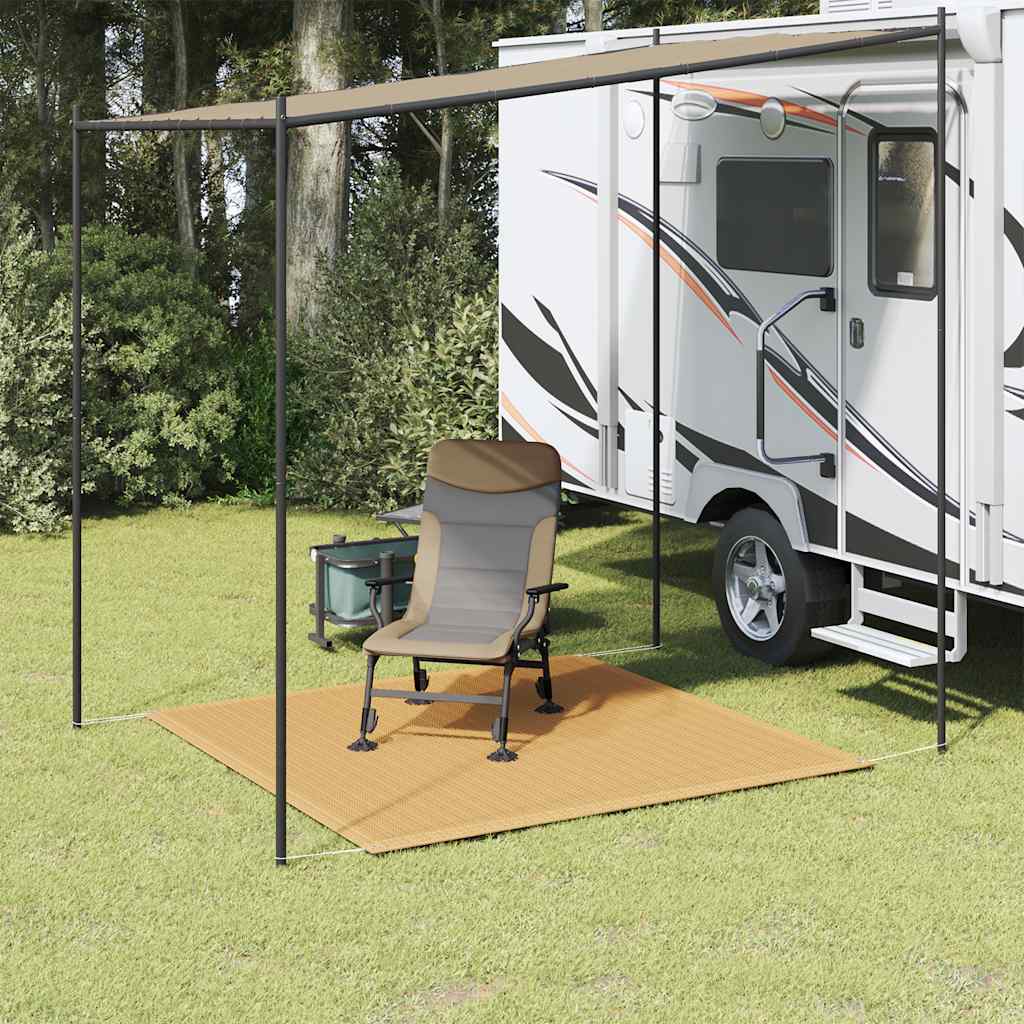 Tenttapijt Hdpe Kleurig Zand