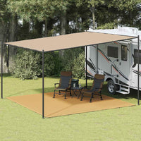 Tenttapijt Hdpe Kleurig Zand