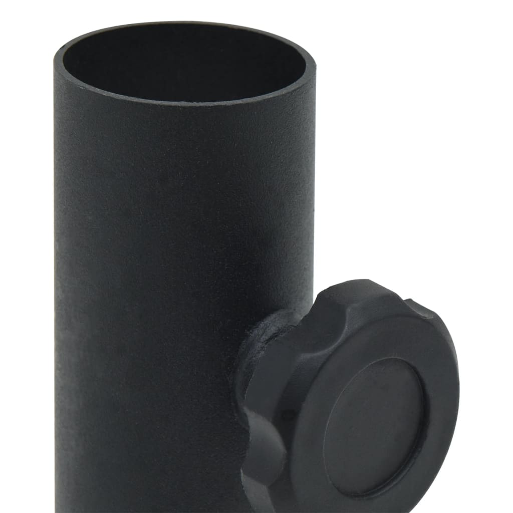 Parasolvoet Voor Ø32/34/38 Mm Stok Staal