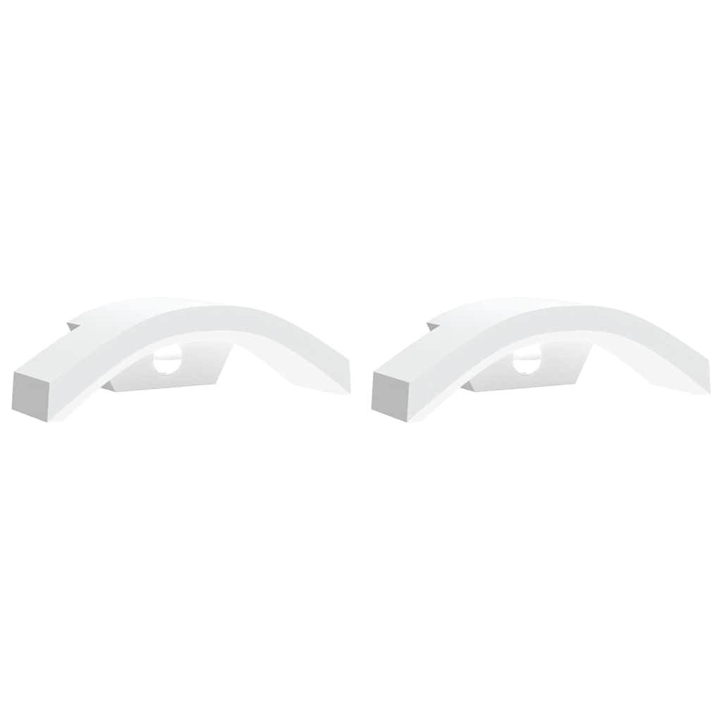 Buitenwandlampen Led Met Sensors Gegoten Aluminium Wit