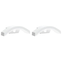 Buitenwandlampen Led Met Sensors Gegoten Aluminium Wit