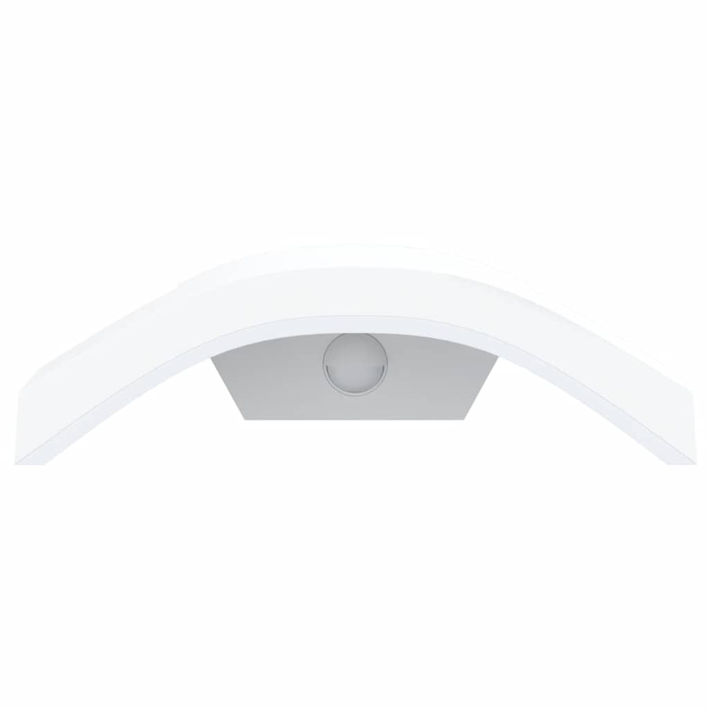 Buitenwandlampen Led Met Sensors Gegoten Aluminium Wit