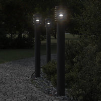 Vloerlamp Voor Buiten 110 Cm Roestvrijstaal Kleurig