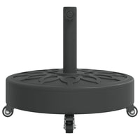 Parasolvoet Met Wielen Voor Stok Van Ø38 / 48 Mm Rond
