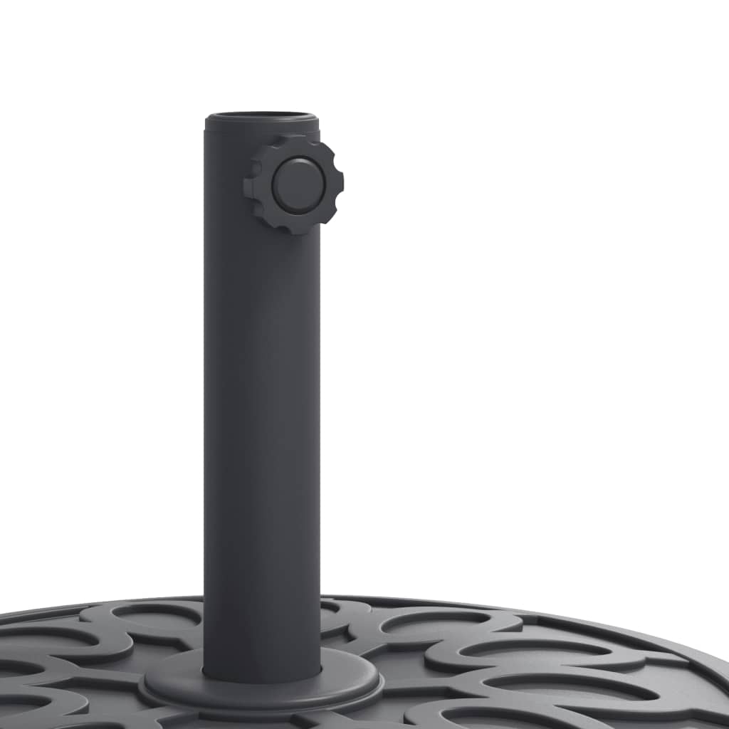 Parasolvoet Met Wielen Voor Stok Van Ø38 / 48 Mm Rond