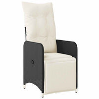 11-Delige Bistroset Met Kussens Poly Rattan