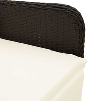 11-Delige Bistroset Met Kussens Poly Rattan