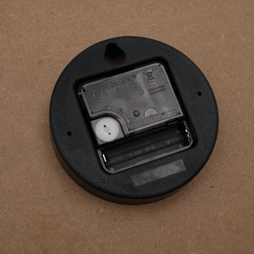 Wandklok Met Lichtgevende Wijzerplaat En Wijzers Ø30 Cm