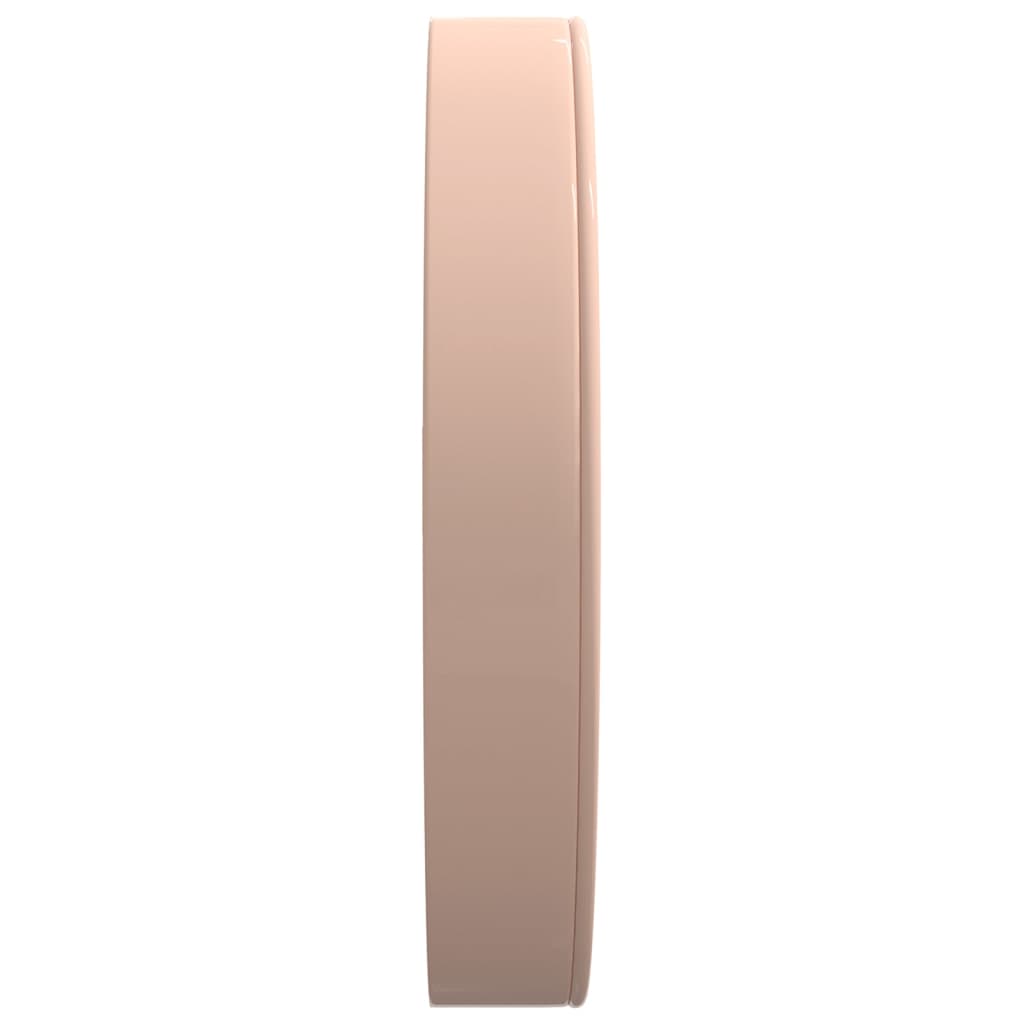 Wandklok Ø29,5 Cm Polystyreen En Glas Goudkleurig En