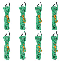 Tentscheerlijnen Met Spanners 8 St Reflecterend 4 M 4 Mm