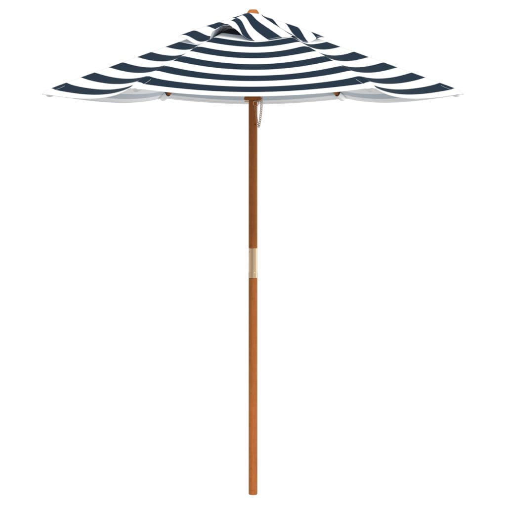 Picknicktafel Voor 4 Kinderen Met Parasol Rond Vurenhout