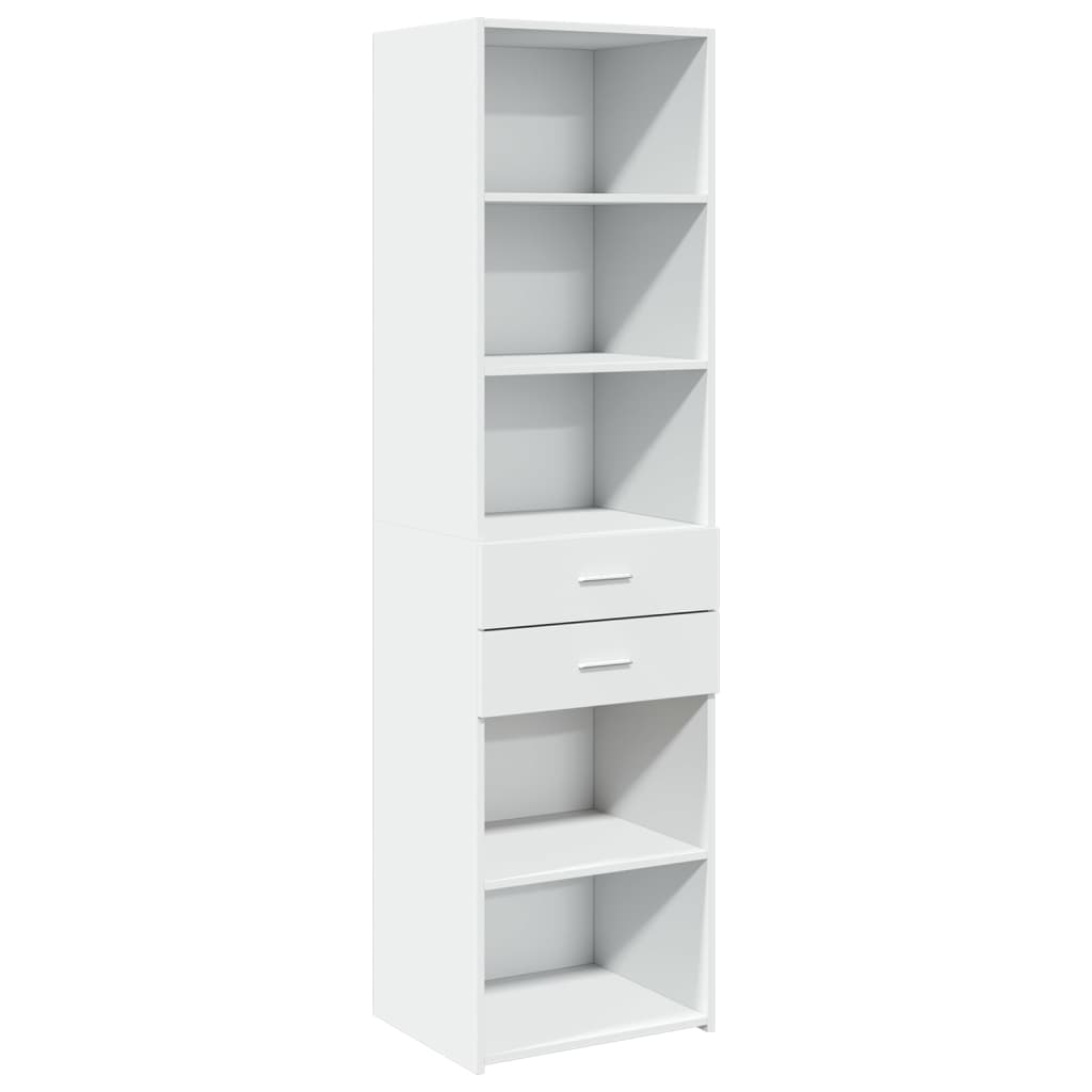 Hoge Kast 50X42,5X185 Cm Bewerkt Hout