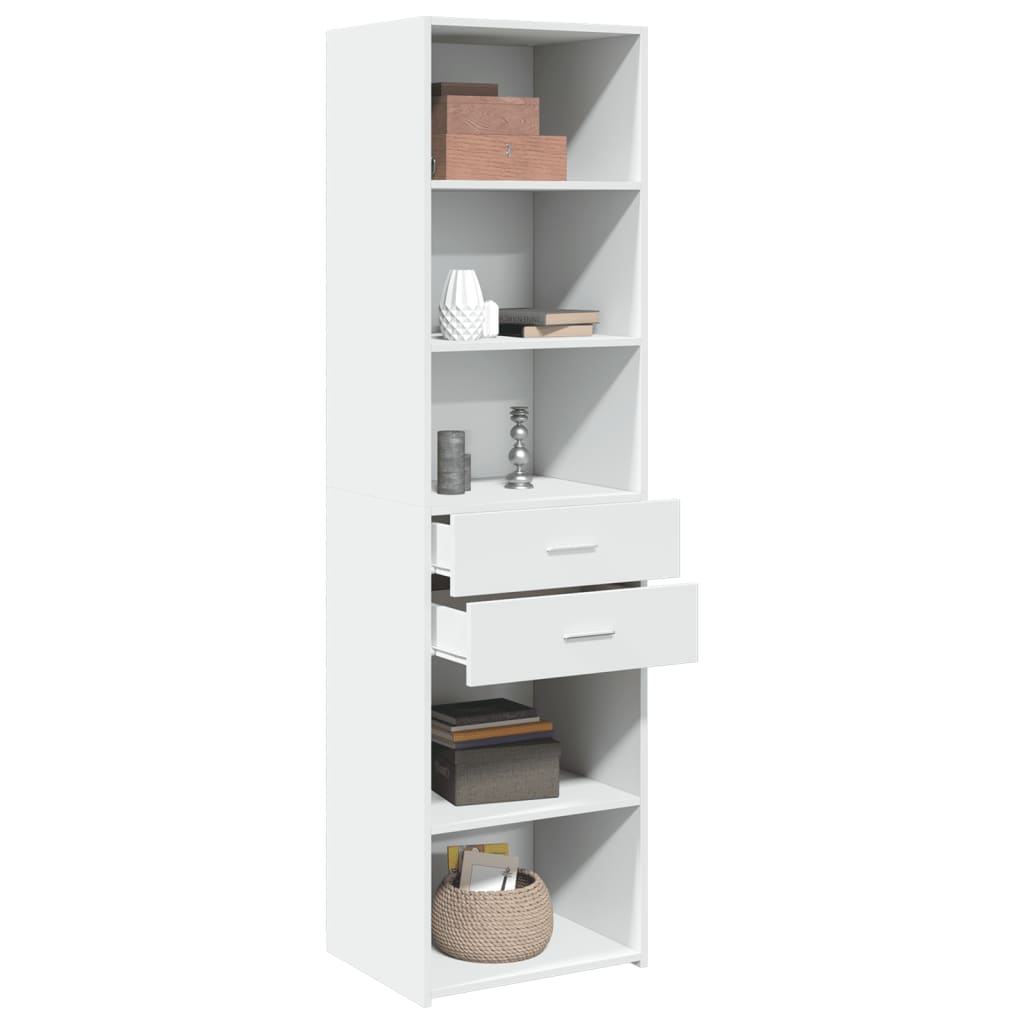 Hoge Kast 50X42,5X185 Cm Bewerkt Hout