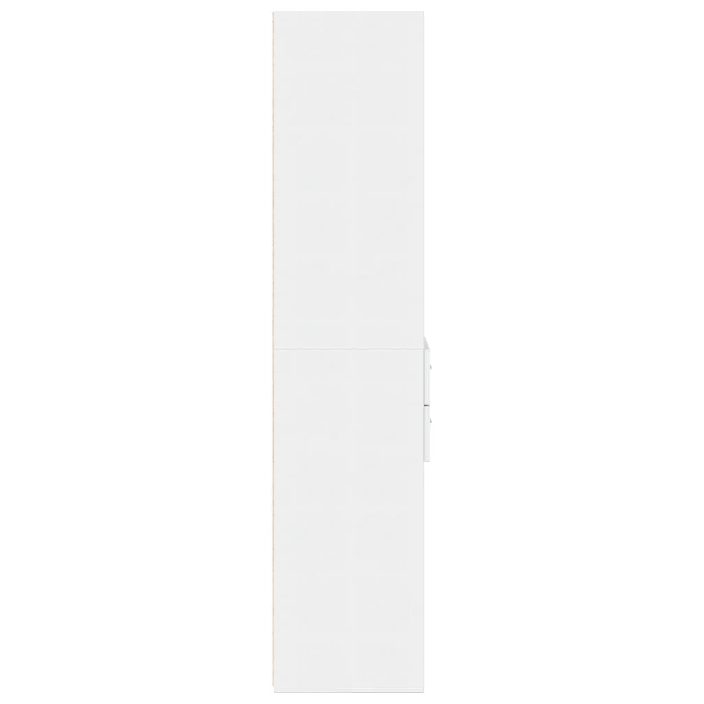 Hoge Kast 50X42,5X185 Cm Bewerkt Hout