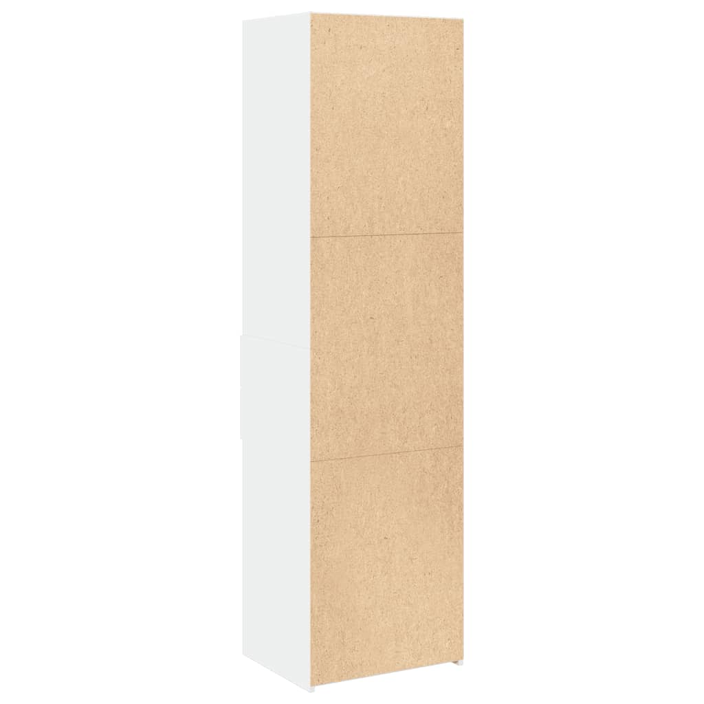 Hoge Kast 50X42,5X185 Cm Bewerkt Hout