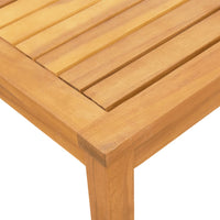 Ligbed Met Tafel Massief Acaciahout En Textileen