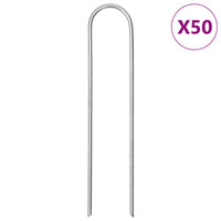 Grondharingen U-Vormig 20X3,5 Cm Gegalvaniseerd Staal