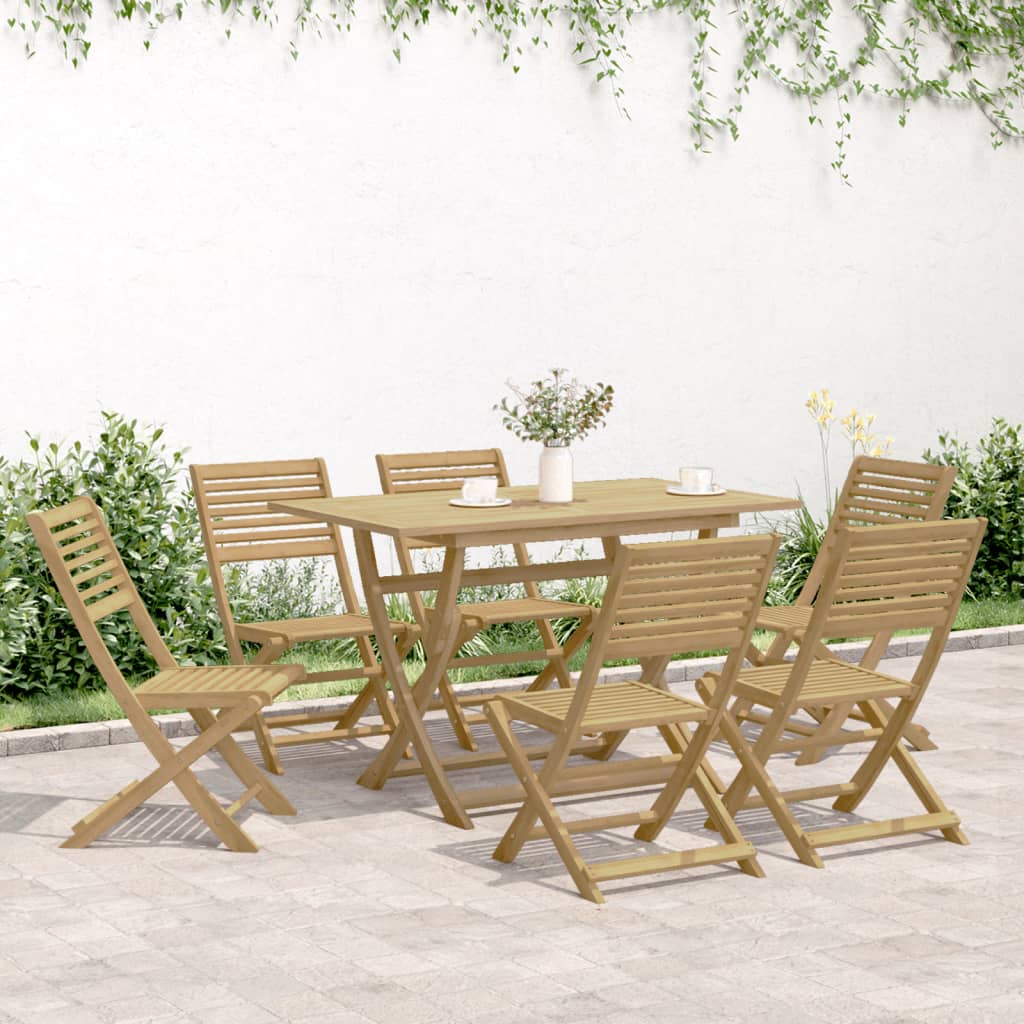 7-Delige Tuinset Massief Acaciahout