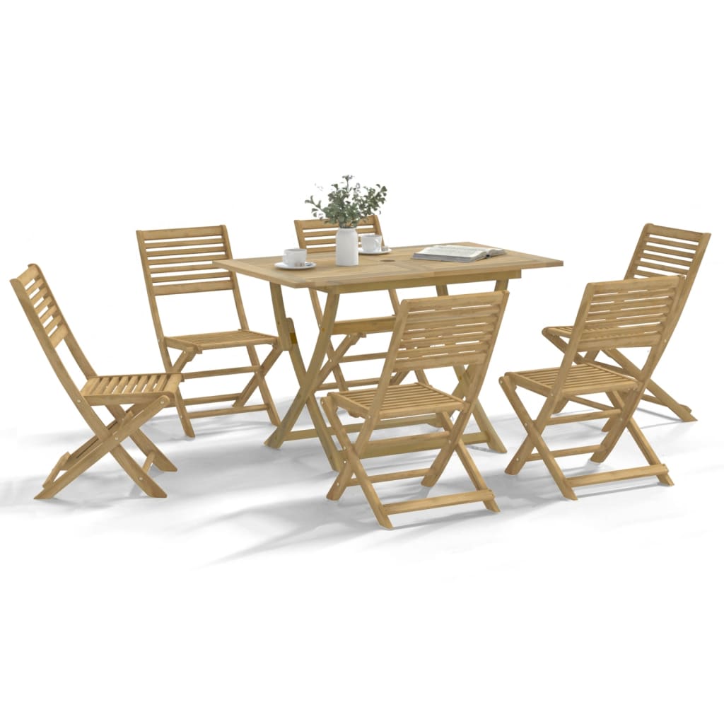7-Delige Tuinset Massief Acaciahout