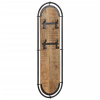 Wandkapstokken 2 St Met 4 Haken