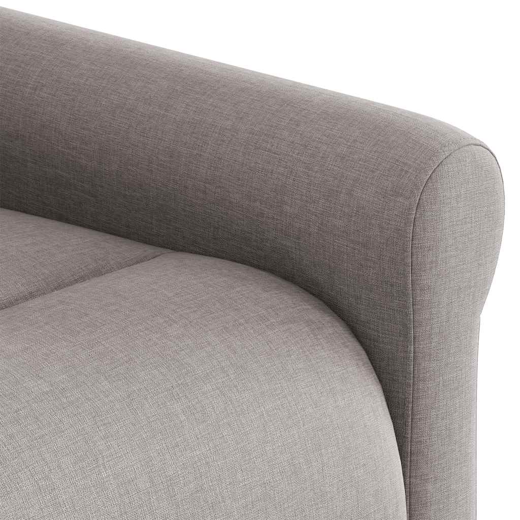 Fauteuil Verstelbaar Elektrisch Stof Taupe