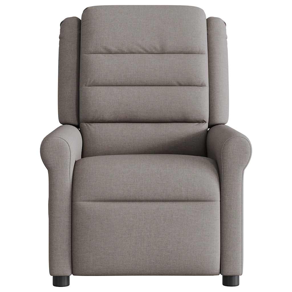 Fauteuil Verstelbaar Elektrisch Stof Taupe