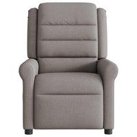 Fauteuil Verstelbaar Elektrisch Stof Taupe