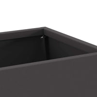 Vuurkorf Zwart 60 X 35 X 100 Cm Staal