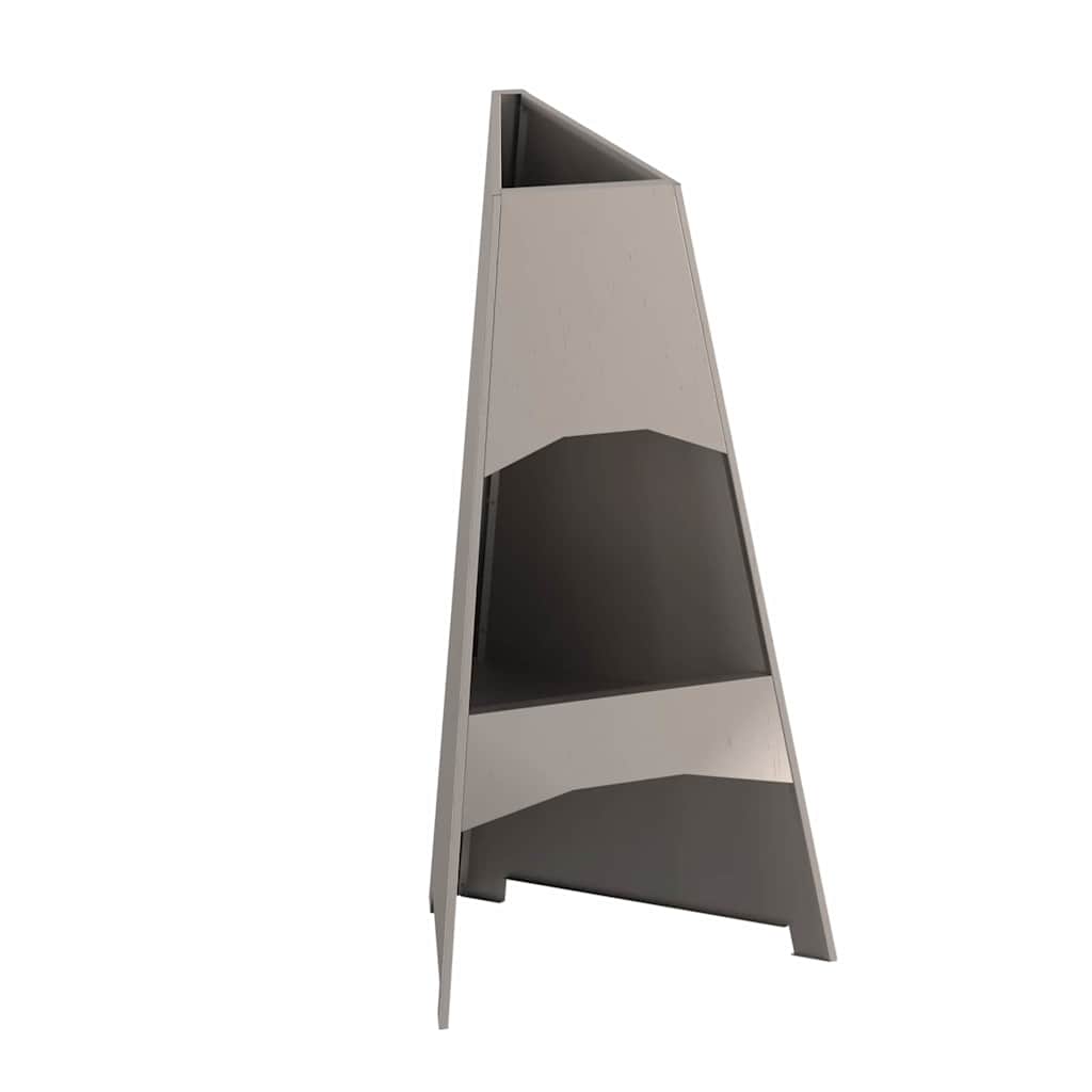 Vuurkorf Bruin 50 X 50 X 95 Cm Cortenstaal
