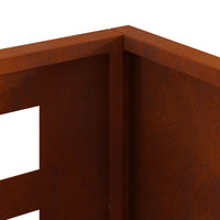 Vuurkorf Bruin 50 X 30 X 40 Cm Staal