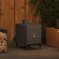 Camping Kachel 35 X 50 X 60 Cm Koudgewalst Staal