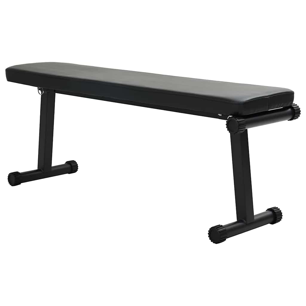 Gewicht Bank Zwart 108 X 27 X 41 Cm Gepoedercoat Staal