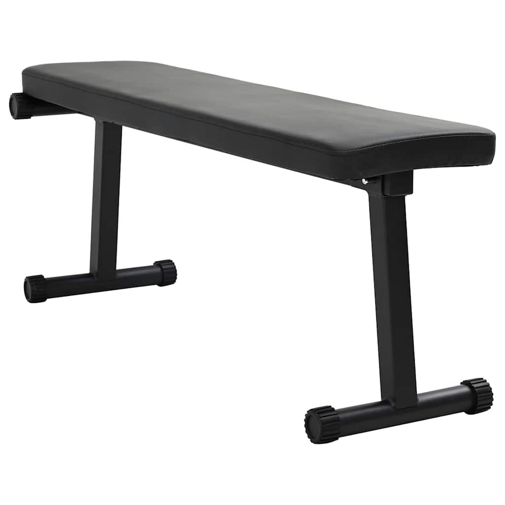 Gewicht Bank Zwart 108 X 27 X 41 Cm Gepoedercoat Staal