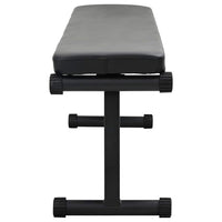 Gewicht Bank Zwart 108 X 27 X 41 Cm Gepoedercoat Staal