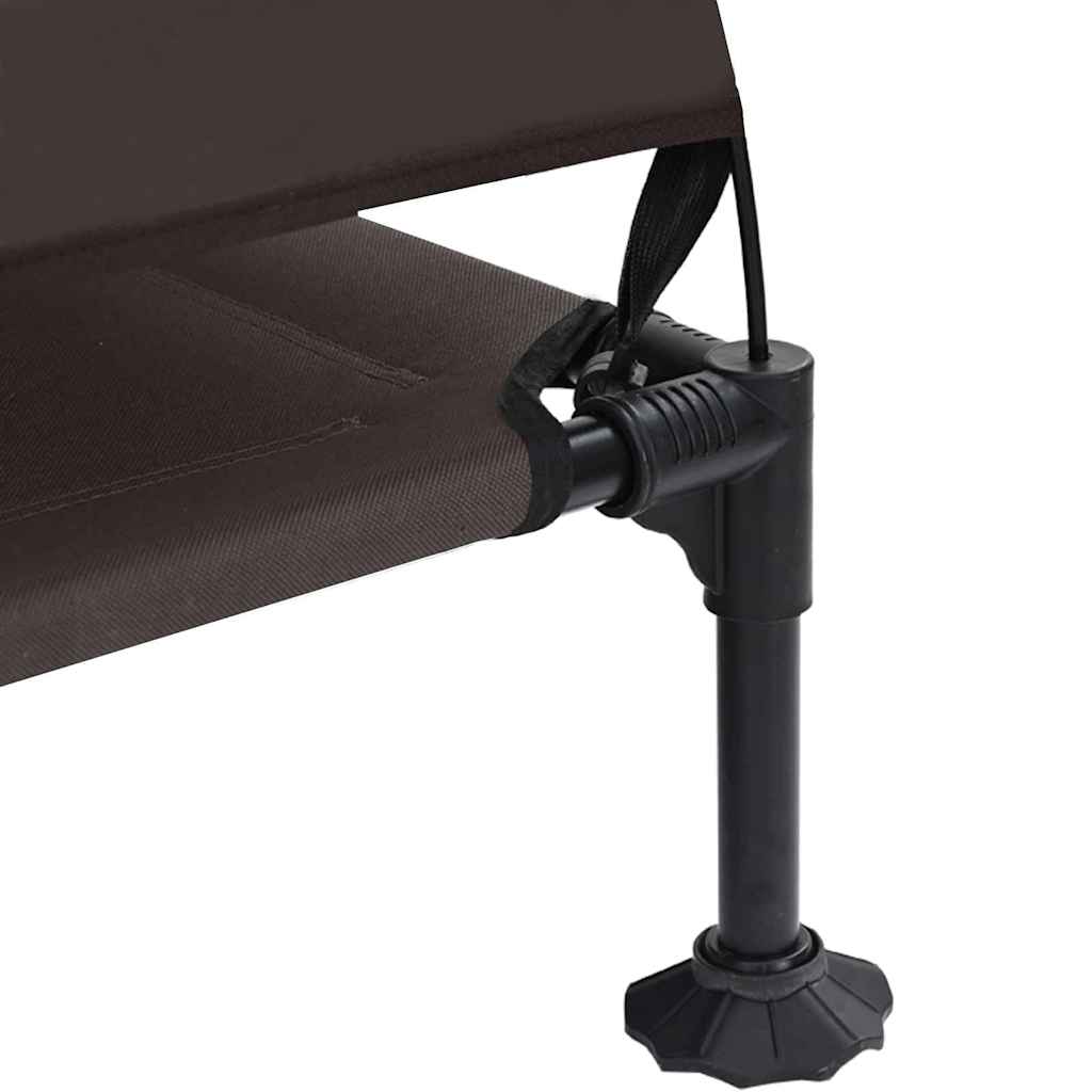 Verhoogd Hondenbed 127 X 81 X 108 Cm Stof En Staal
