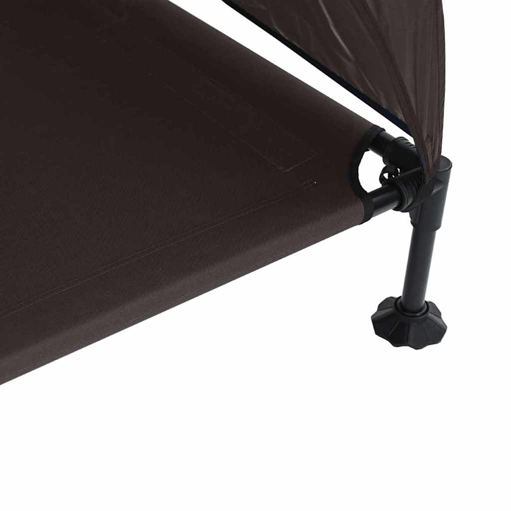 Verhoogd Hondenbed 127 X 81 X 108 Cm Stof En Staal