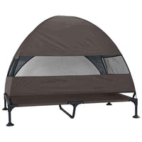 Verhoogd Hondenbed 127 X 81 X 108 Cm Stof En Staal
