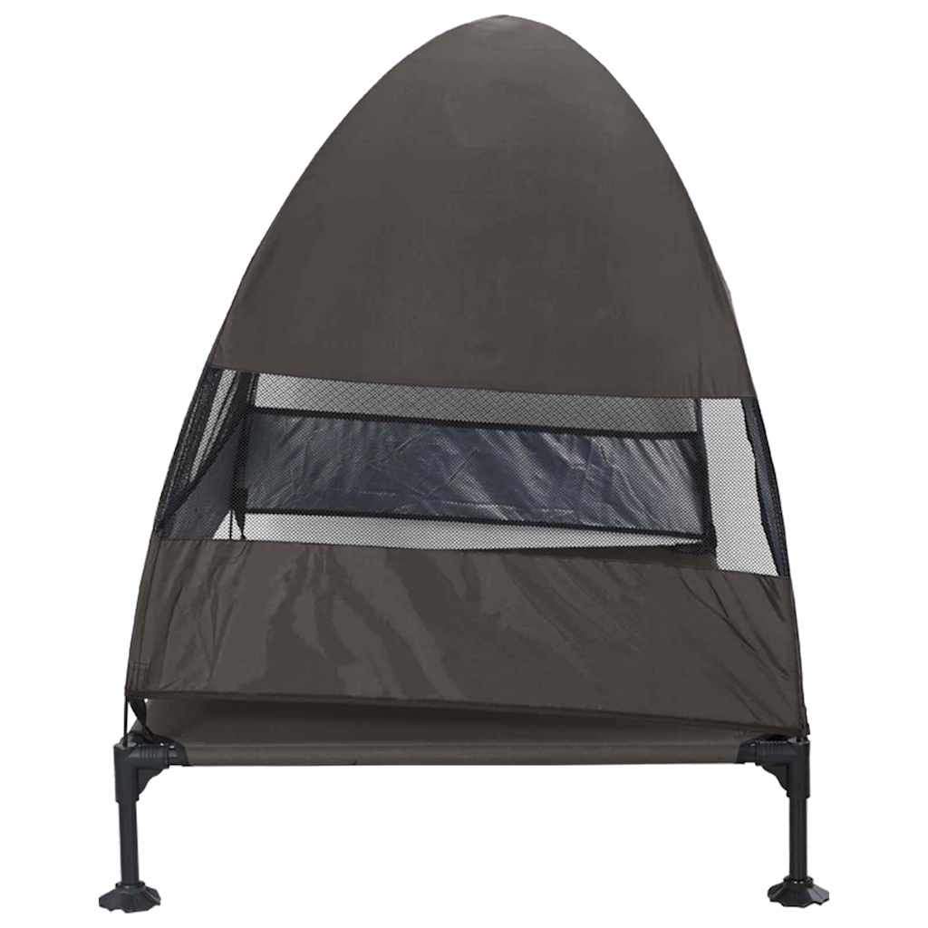 Verhoogd Hondenbed 127 X 81 X 108 Cm Stof En Staal