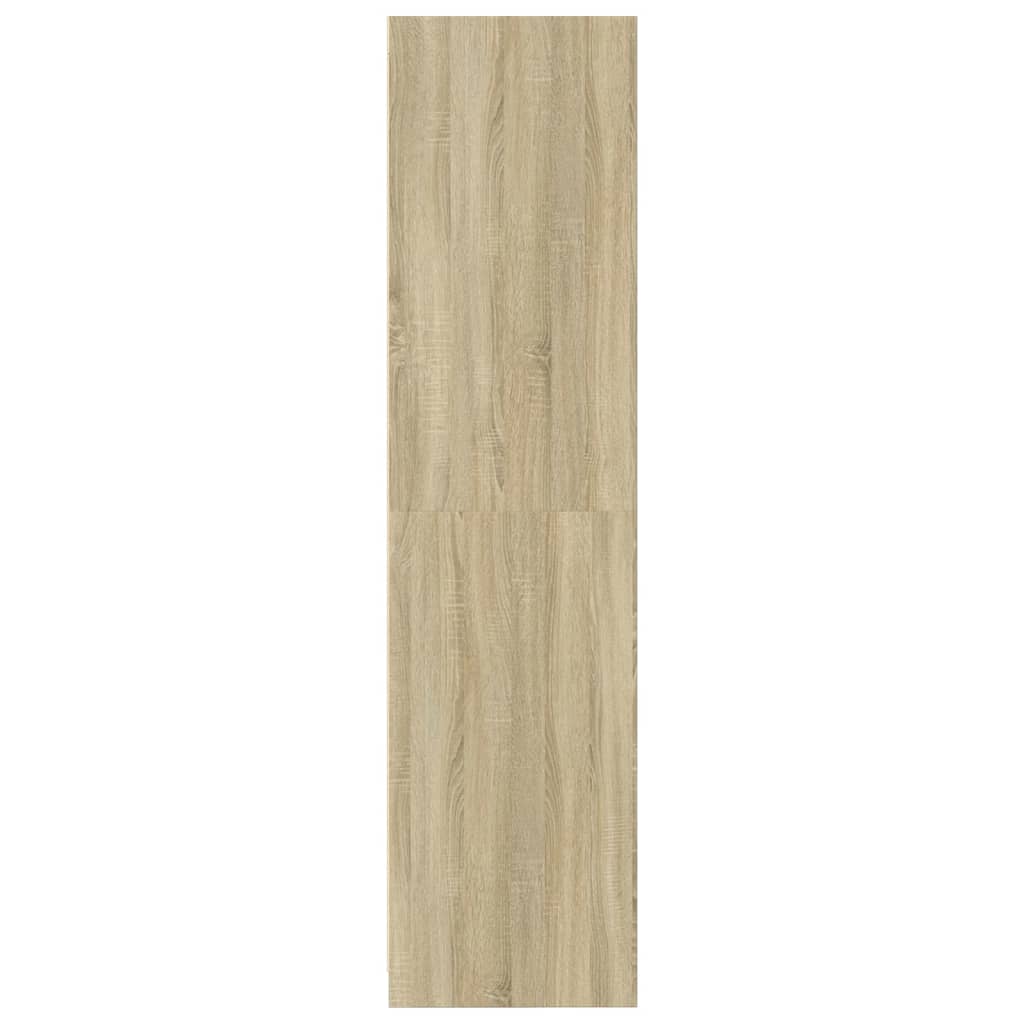 Kledingkast Bewerkt Hout Kleurig Sonoma Eiken