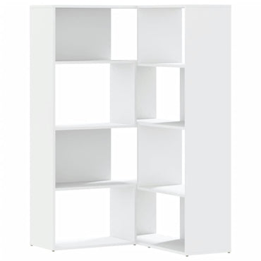 Boekenkast 4-Laags Hoek 85X85X140 Cm Bewerkt Hout