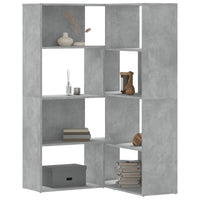 Boekenkast 4-Laags Hoek 85X85X140 Cm Bewerkt Hout