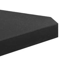 Parasolvoetplaten 2 St Driehoekig 14 Kg Graniet