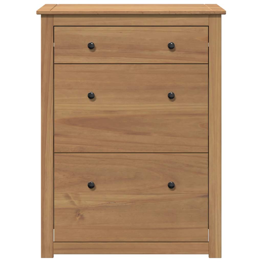 Schoenenkast Panama 80X35X105 Cm Massief Grenenhout