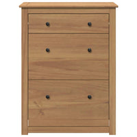 Schoenenkast Panama 80X35X105 Cm Massief Grenenhout